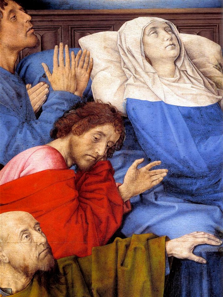 Hugo van der Goes - The Death of the Virgin (detail) - WGA9675