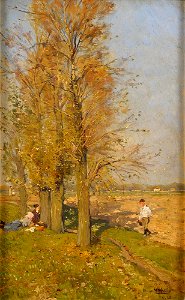 Hugo Mühlig Picknick am Niederrhein