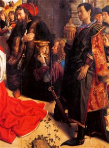 Hugo van der goes monforte altarpiece detail 07