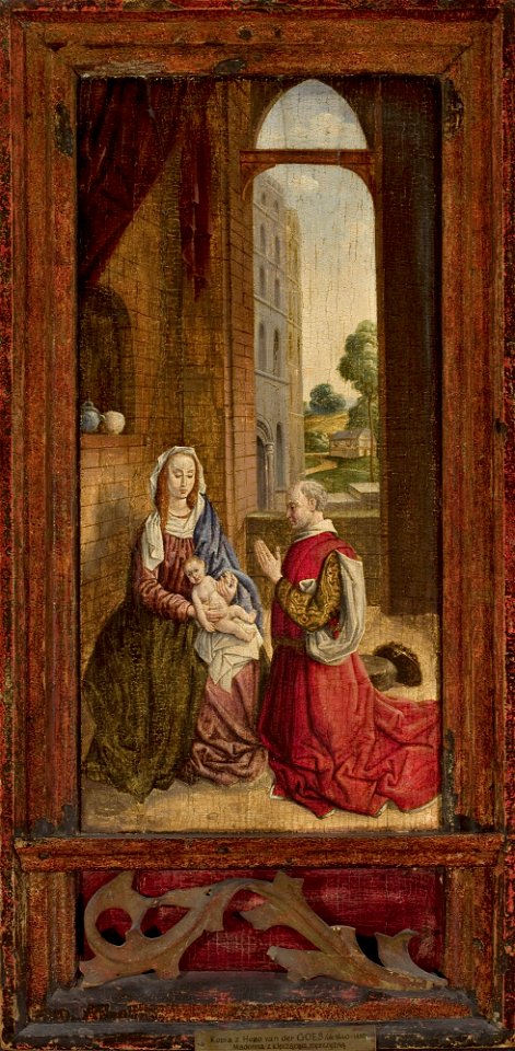 Hugo van der Goes - Madonna with Child Jesus - M.Ob.1406 MNW - National Museum in Warsaw