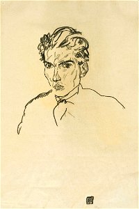 Hugo Sonnenschein by Egon Schiele