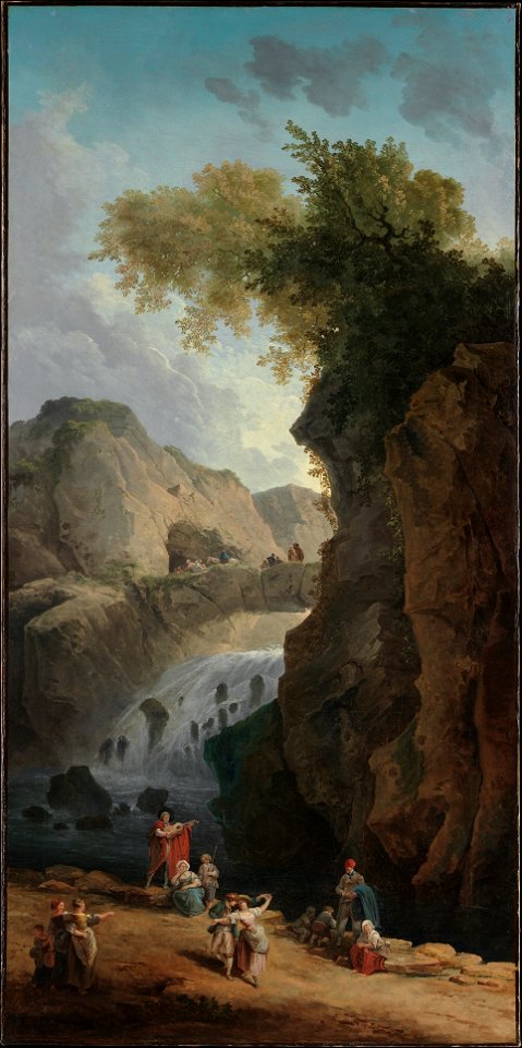 Hubert Robert - The Dance