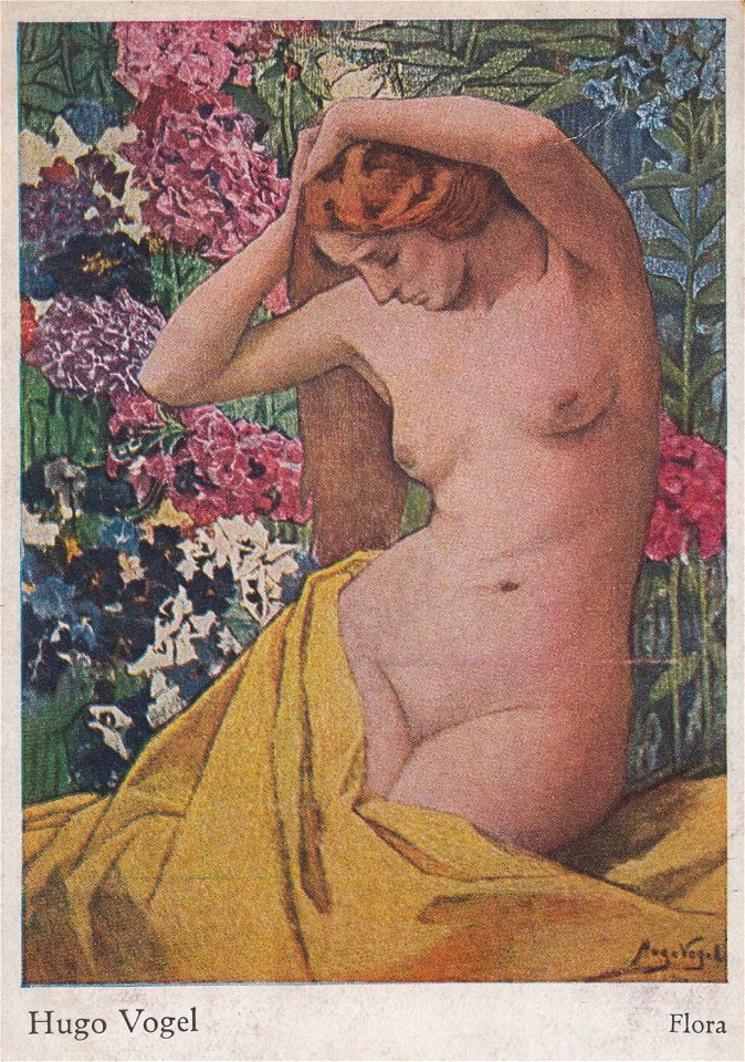 Hugo Vogel - Flora
