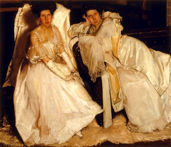 Hugh Ramsay - The sisters - Google Art Project. Free illustration for personal and commercial use.