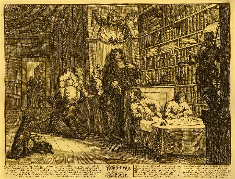 Hudibras and the Lawyer (BM Cc,2.46)