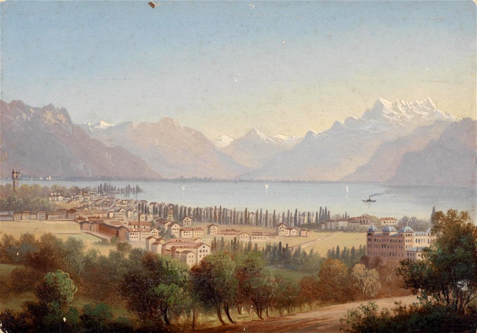 Hubert Sattler - Montreux (1890)
