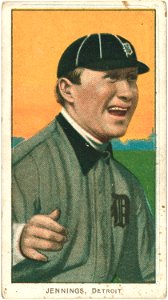 Hughie Jennings, Detroit Tigers, baseball card portrait LCCN2008676587