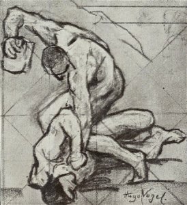 Hugo Vogel - Die Ringer