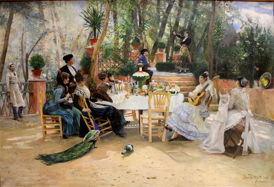 Hugo Birger Lunch during La Feria in Granada