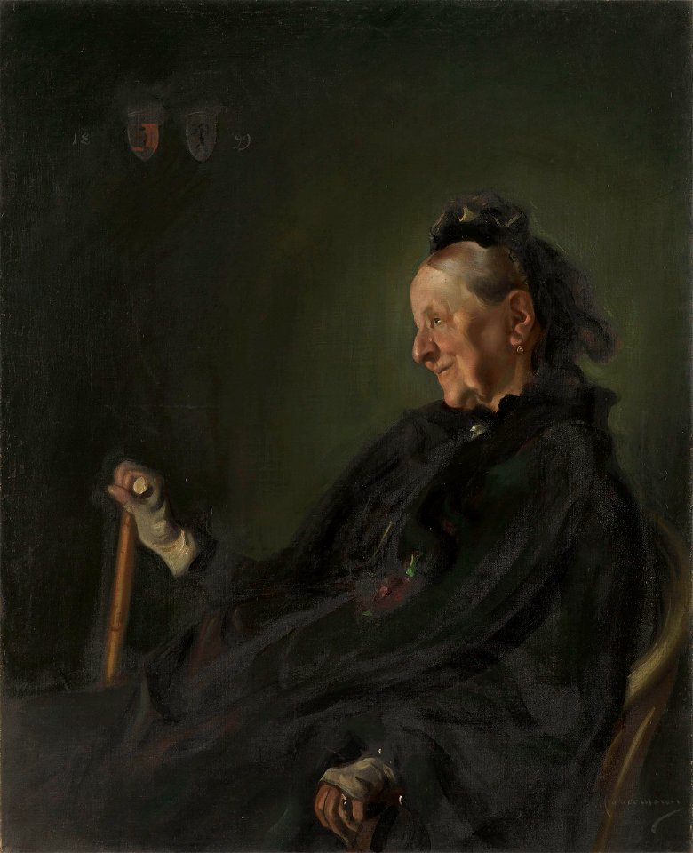 Hugo von Habermann - Die Mutter des Künstlers - 8160 - Bavarian State Painting Collections