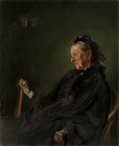 Hugo von Habermann - Die Mutter des Künstlers - 8160 - Bavarian State Painting Collections