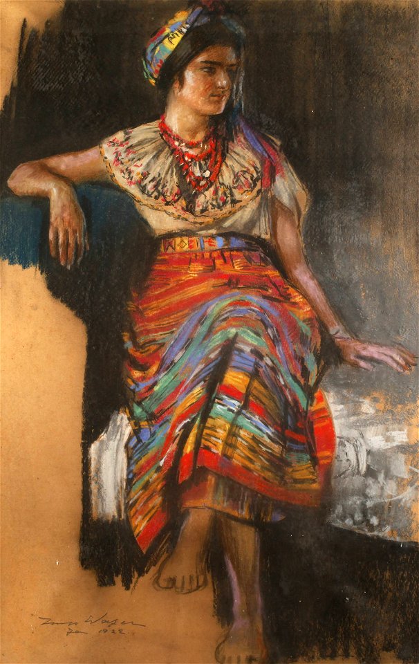 Hugo Walzer - Südländerin, 1922