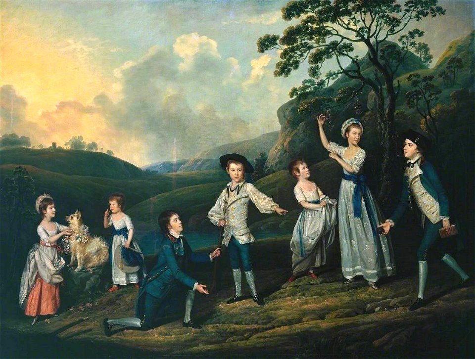 Hugh Barron (1745-1791) - The Children of George Bond of Ditchleys - T01882 - Tate