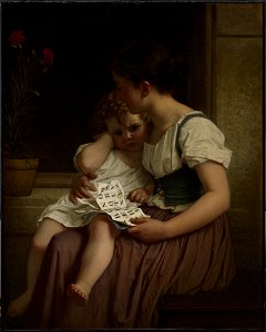 Hugues Merle - The First Thorns of Knowledge - 1981.124 - Dallas Museum of Art