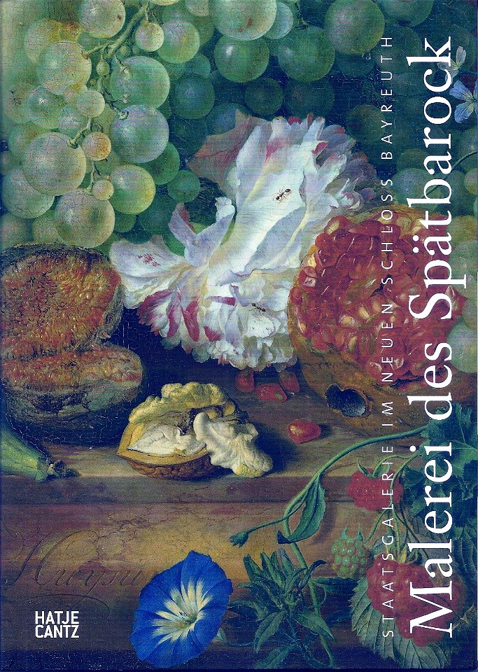 Huijsum, Jan van - Blumen und Früchte (Detail und Buchtitel)