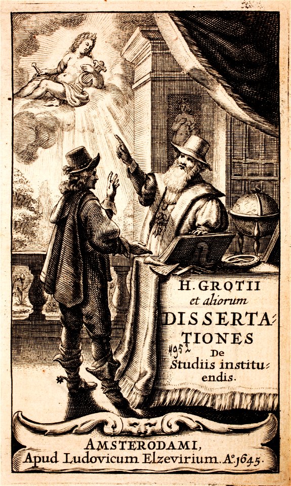 Hugo de Groot-Joachim-Sterck-van-Ringelberg-Caspar-Barlaeus-Dissertationes-de-studiis MG 0225