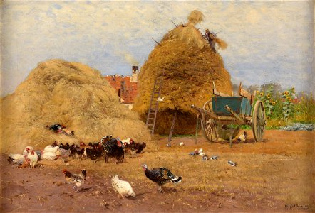 Hugo Mühlig Auf dem Bauernhof