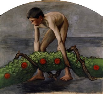 Hugo Simberg - Tampereen Tuomiokirkon lehterifreskot 3 (1905)