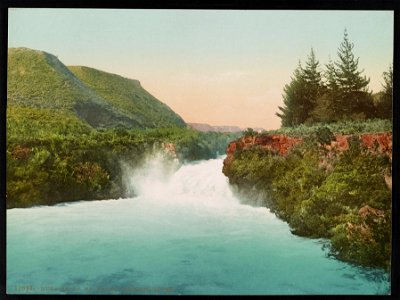Huka Falls. NR Taupo Waikato River LCCN2017657824