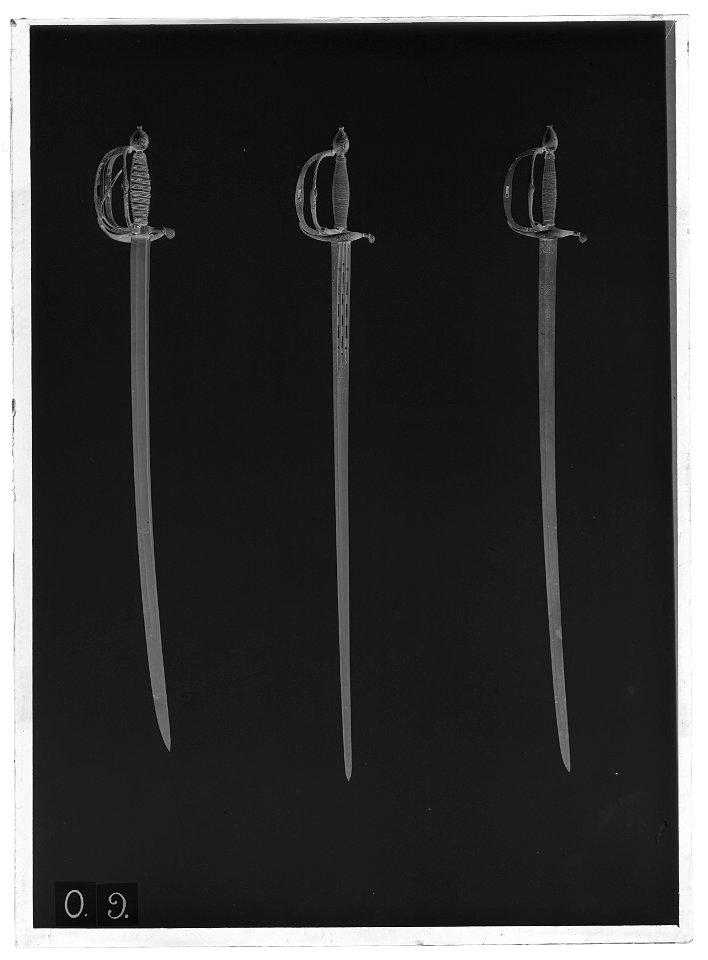 Huggvärja, Frankrike, 1700-talets mitt - Livrustkammaren - 69268-negative