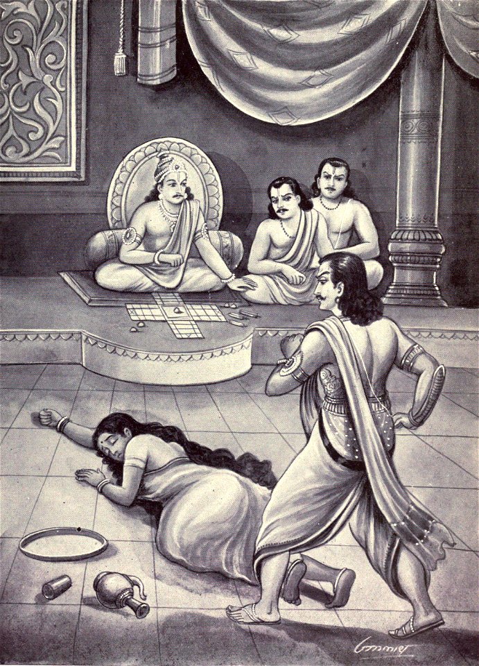 Humiliation of Draupadi in Virata Sabha