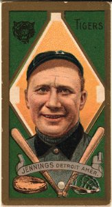 Hugh Jennings, Detroit Tigers, baseball card portrait LCCN2008677861
