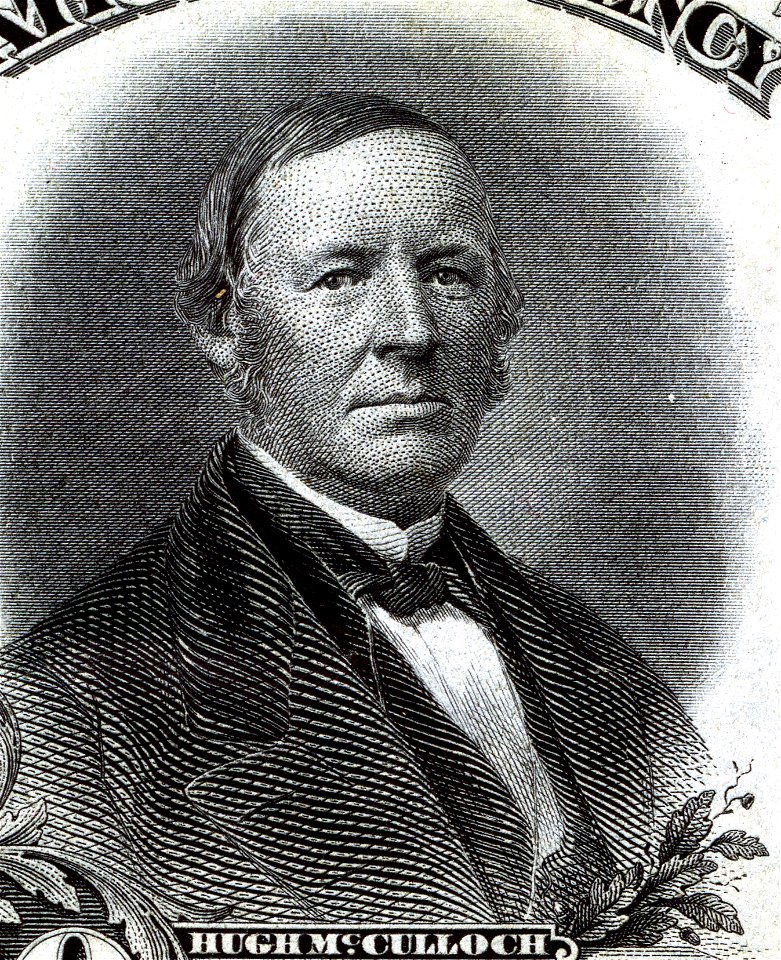 Hugh McCulloch (Engraved Portrait)