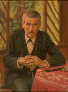 Hugo Schuberts Portrait eines Herrn
