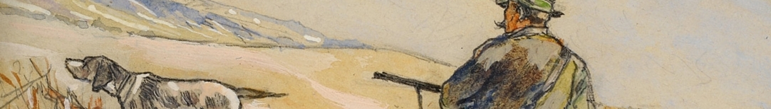 Hugo Mühlig Jäger mit Hund (cropped)