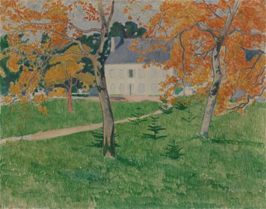 Huis tussen bomen Pont-Aven - s0477N1996 - Van Gogh Museum