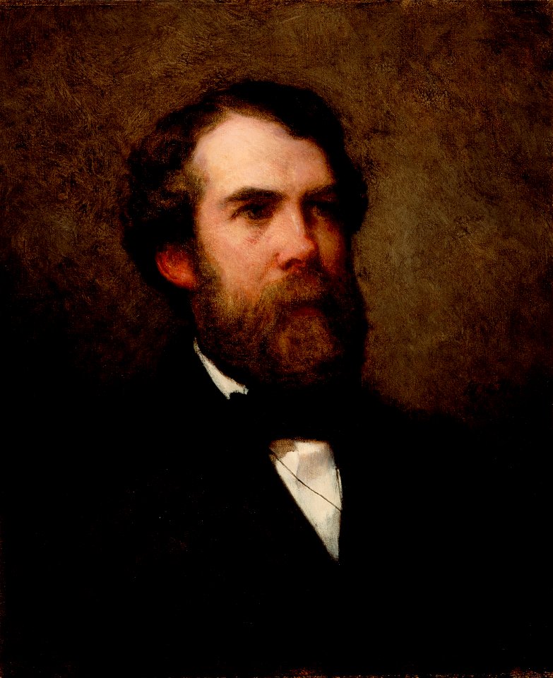 William Morris Hunt - Portrait of Edward Wheelwright (1857)