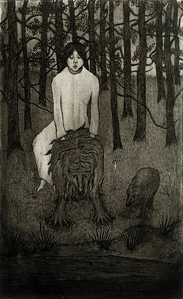 Hugo Simberg - Tampereen tuomiokirkon freskot - A V 4832 - Finnish National Gallery