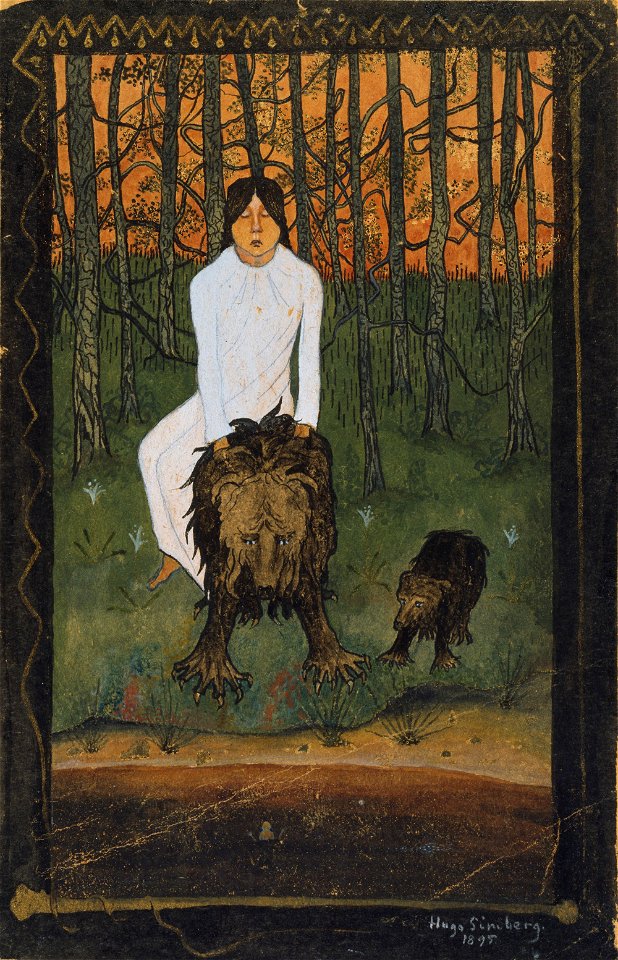 Hugo Simberg - The Fairy-Tale I - A II 968-4 - Finnish National Gallery
