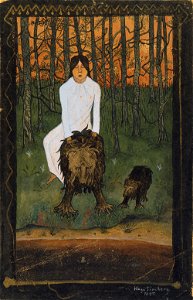 Hugo Simberg - The Fairy-Tale I - A II 968-4 - Finnish National Gallery