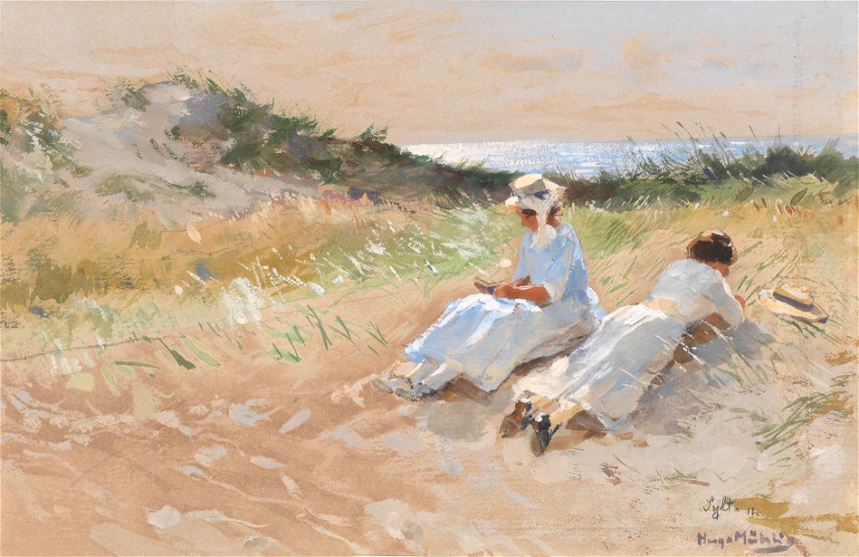 Hugo Mühlig Partie auf Sylt 1911