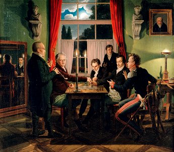 Johann Erdmann Hummel Schachpartie