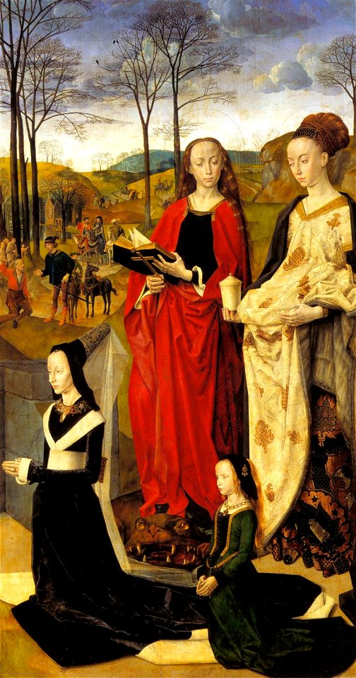 Hugo van der goes portinari triptych right