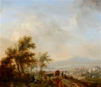 Hunting Party at Rest by Philips Wouwerman Mauritshuis 221