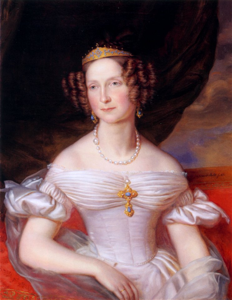 Hulst - Portrait of Queen Paulowna