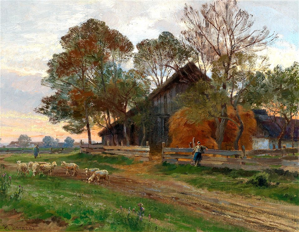 Hugo Darnaut - Motif of Plankenberg