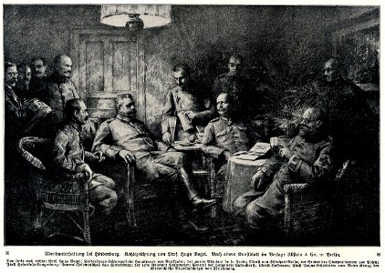 Hugo Vogel - Abendunterhaltung bei Hindenburg