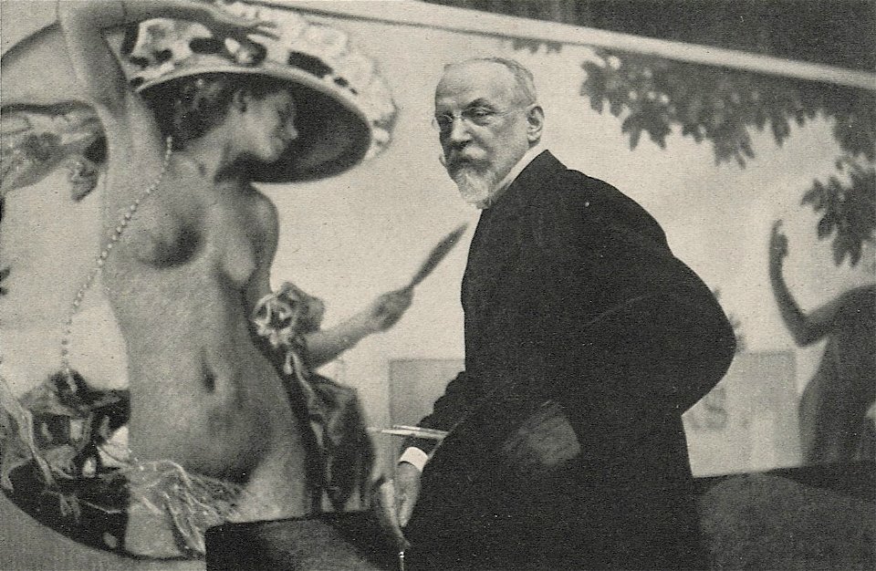 Hugo von Habermann c. 1918. Foto Henry Traut