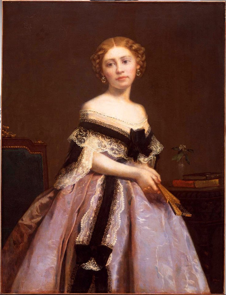 William Morris Hunt - Mrs. Robert C. Winthrop (Frances Pickering Adams) - 24.339 - Museum of Fine Arts