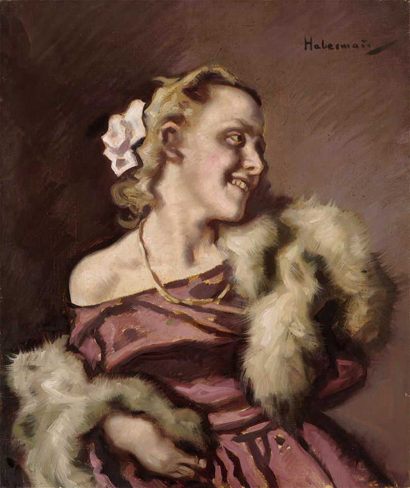 Hugo von Habermann - Frauenbildnis - G 7019 - Lenbachhaus