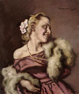 Hugo von Habermann - Frauenbildnis - G 7019 - Lenbachhaus