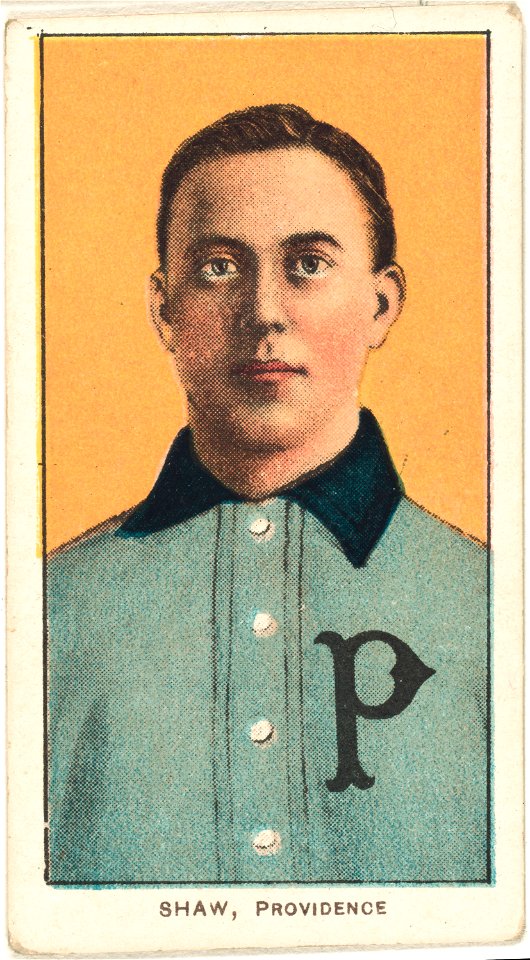 Hunky Shaw, Providence Team, baseball card portrait LCCN2008677023