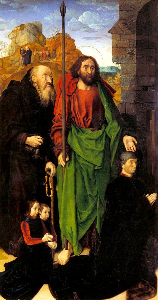 Hugo van der goes portinari triptych left
