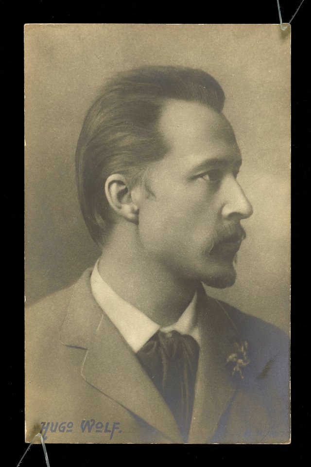 Hugo Wolf postcard