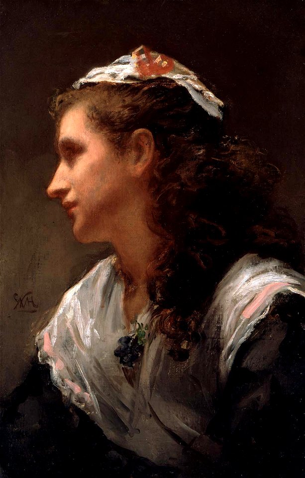 William Morris Hunt - Priscilla - 65.432 - Museum of Fine Arts