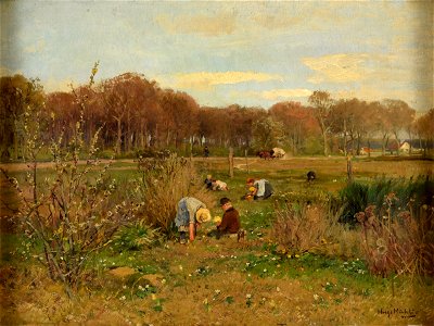 Hugo Mühlig Die Blumenwiese